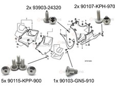Honda CBR125R 2004-2006 front