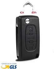 ?? GUSCIO SCOCCA CHIAVE TELECOMANDO 3 TASTI PER CITROEN C2 C3 C4 C5 C6 C8 **+