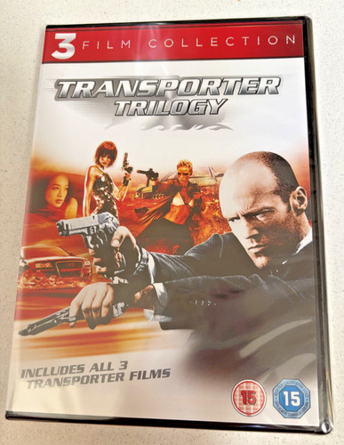 Transporter trilogy 3 dvd - transporter,