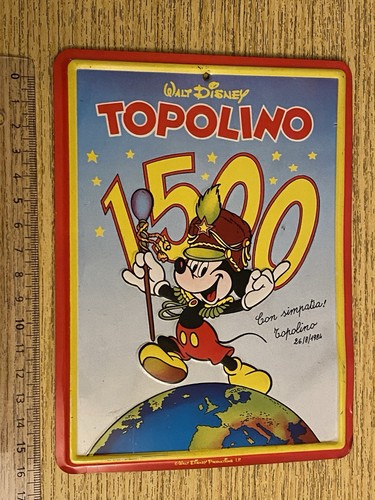 Targa topolino 1500 latta - targa,