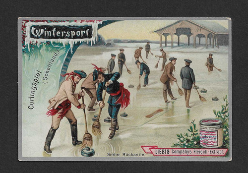 Curling winter sport - winter, in