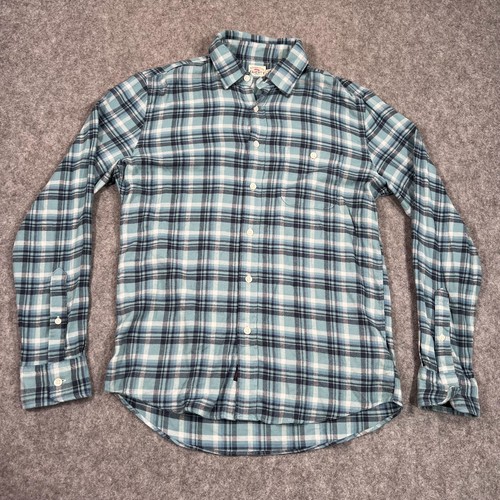 Faherty blue plaid delray long - faherty,