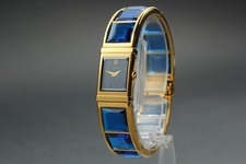 Orologio da donna vintage [COME NUOVO] Seiko Lassale 1E20-3B80 tono oro bracc...