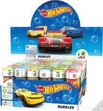 36 BOLLE DI SAPONE HOT WHEELS