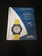 1995 VUARNET 100 m. OROLOGIO WATCH PUBBLICITA VINTAGE AD