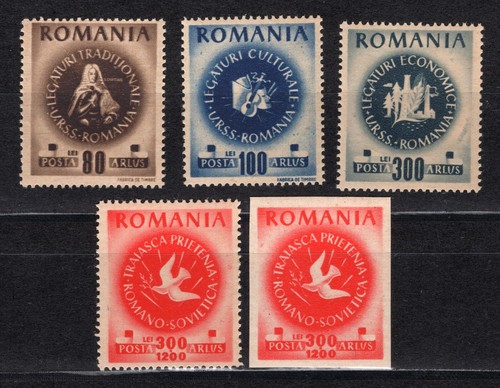 Romania 1946 amicizia - romania,