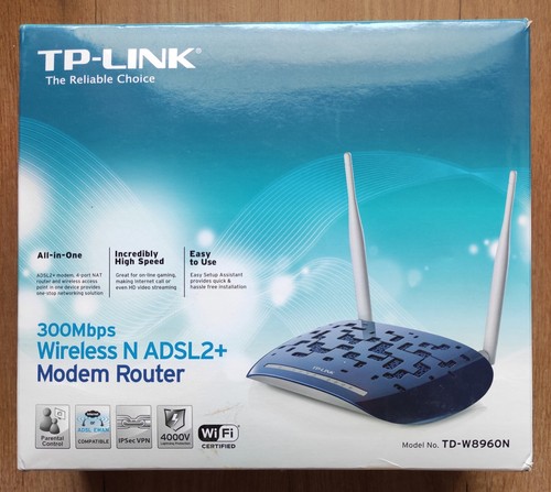 Modem router link w8960n - modem,