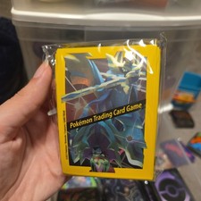 Manicotti Carte Corona Zenith Lucido Zacian & Zamazenta 65 CT. Nuovo Pokémon TCG