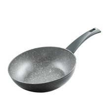 Zanetti - Durapietra, Padella Wok Induzione 20 cm, Padella Wok Antiaderente JjLY