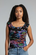 Desigual top canotta donna