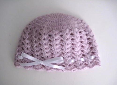 Cappellino neonata nascita - cappellino,