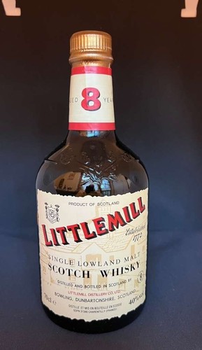 Littlemill year old scotch - 8,