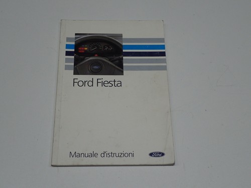 Ford fiesta libretto manuale - ford,