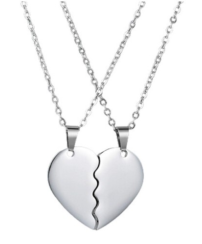 Ciondolo cuore spezzato - ciondolo, xl