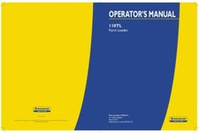NEW HOLLAND 110TL FARM LOADER OPERATOR`S MANUAL