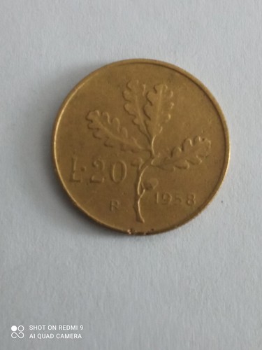 Moneta repubblica lire - moneta,