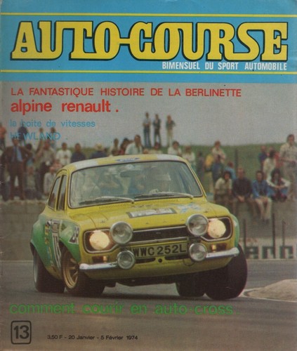 Auto course 1974 - auto, 13
