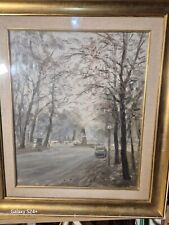 Attilio Melo (1917-2012) Olio Su Tela 50×60 