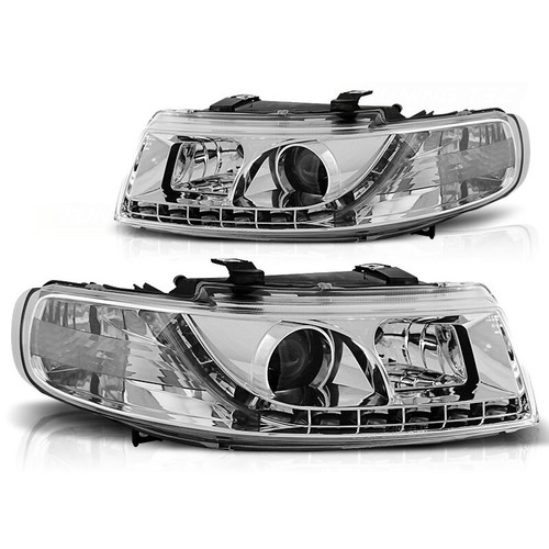 Fari guida diurna led - diurna, cromati