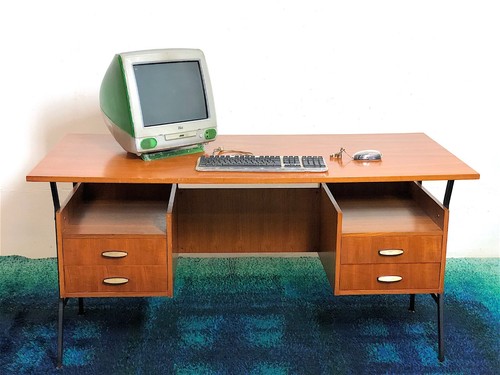 Scrivania modernista vintage - scrivania,