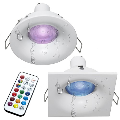 Faretto cromoterapia ip65 - faretto,