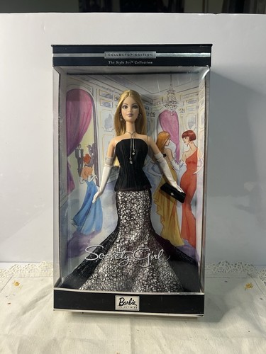 Bambola barbie vintage society - vintage,