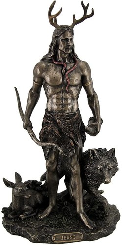 Statua herne cacciatore dio - il,
