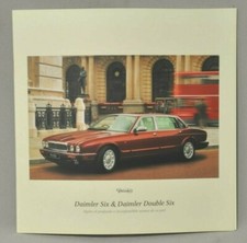 Brochure Daimler Six & Double Six in Jaguar X300 spagnola 1997