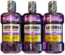 3 x Listerine Total Care 6in1