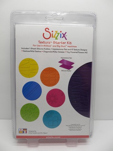 Sizzix texturz starter kit - texturz,