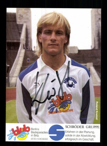 Roland kneissl autogrammkarte - kneissl,