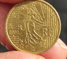 20 centesimi, 2002 Repubblica Francese.