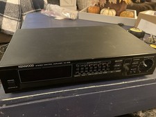 Kenwood KC-206 Amplificatore Controllo Stereo Equalizzatore Grafico 2 Ingresso Nastro No Telecomando