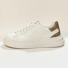 Guess Elbina Sneakers Basse Bianco Beige Casual Streetwear Classico Elegante