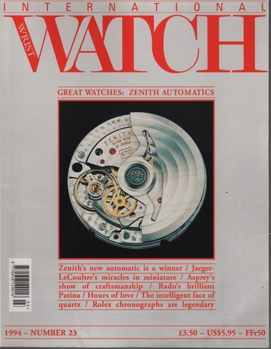 International wrist watch - international,