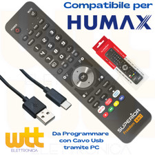 TELECOMANDO HUMAX COMPATIBILE