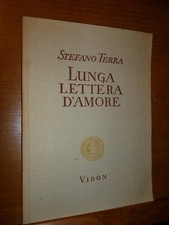 STEFANO TERRA LUNGA LETTERA D'