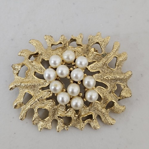 Spilla vintage ramo barriera