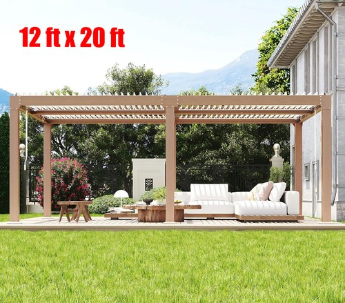 12x20 aluminum louvered - 12x20, ft