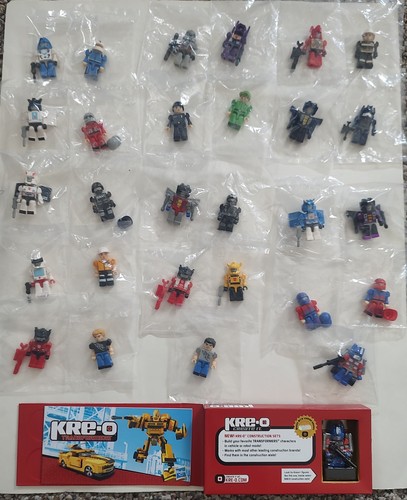 Lotto minifigure kre - minifigure, kre-o