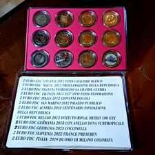 2 EURO e 5 EURO. LOTTO DI 12