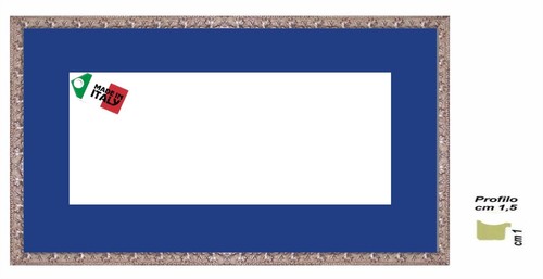 Cornice argento barocco - cornice,