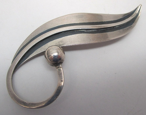 Spilla vintage argento - in,