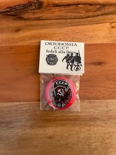 CCCP Fedeli Alla Linea - Bandiera Rossa Punk Filosovietico Button Size 5 Cm