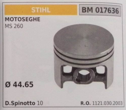 11210302003 pistone completo - pistone,