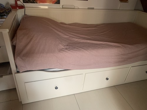 Letto ikea legno bianco - letto,