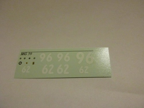 Decal ferrari 166 zagato - 1/43,