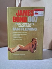 James Bond 007 : Five Complete Novels by Ian Fleming (1988, Hardcover) HCDJ