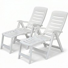 Set 2 sedie Poltrona Sdraio da