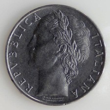 Minerva 100 Lire - Acciaio -